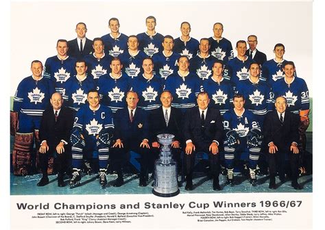 1967 toronto maple leafs stanley cup roster